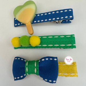 Hair Clips Picolé de Coração Copa