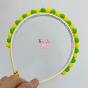 Tiara pompons Copa