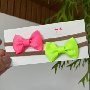Kit 2 faixinhas neon